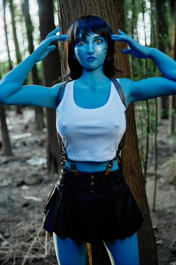 Tifa Special Makeup (Avatar-Blue)